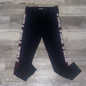 Pink Victoria’s Secret ultimate black and purple legging size medium